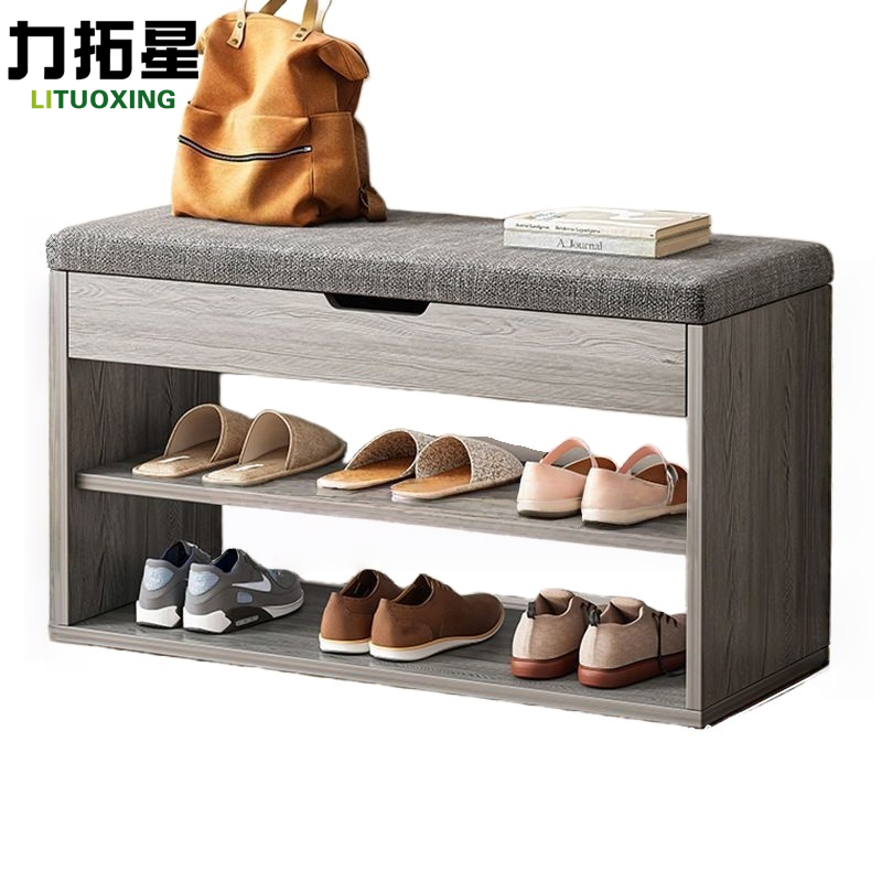 力拓星 软包鞋架 双层60*24*44cm 个高清大图