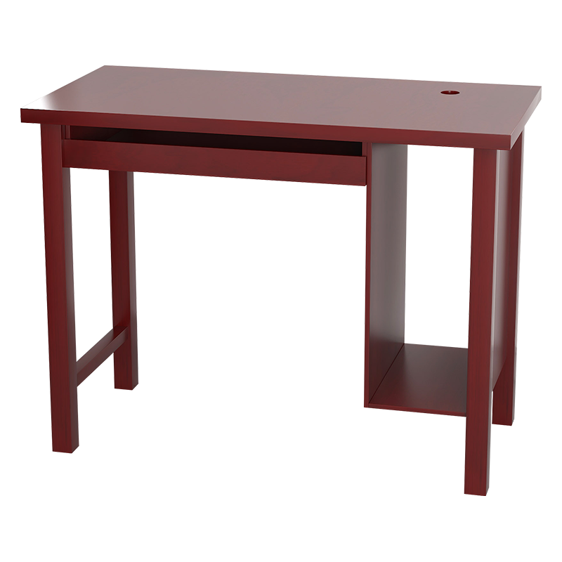 臻远 ZY-JFJJ-15 电脑桌实木学习桌木质办公桌培训桌会议桌高清大图