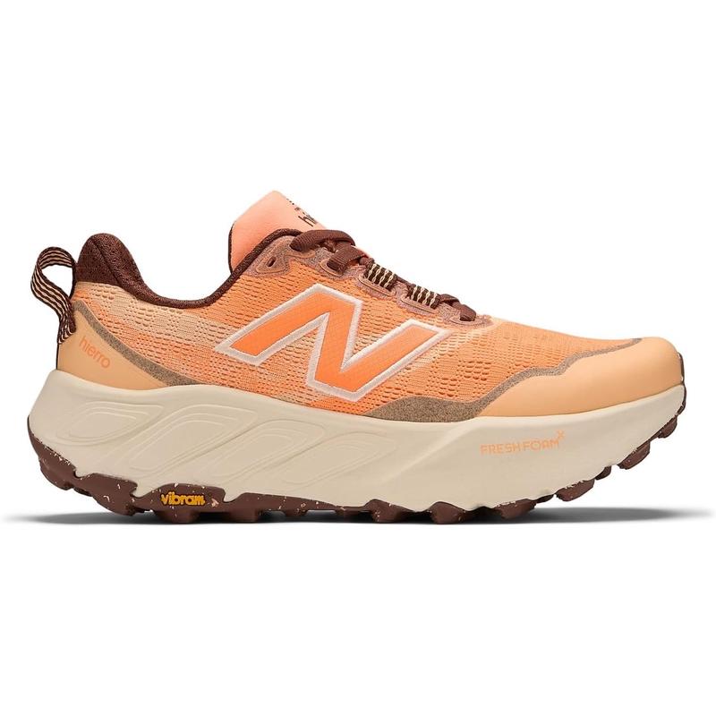 新百伦(New Balance)女款户外休闲鞋轻量舒适透气防滑耐磨徒步跑 Mango_caliente/flor_de_melocot 41