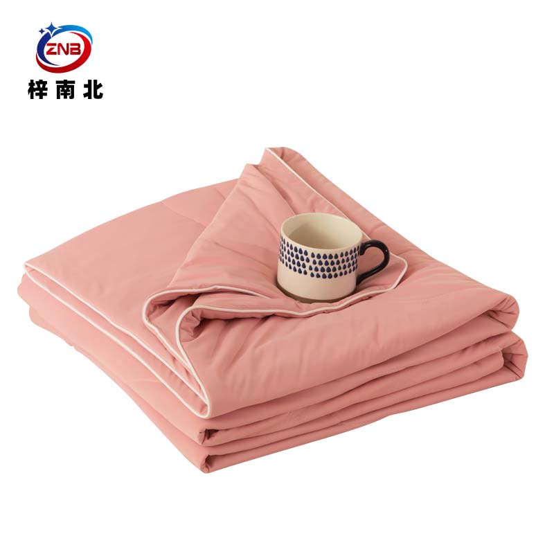 梓南北 锦氨冰肌凉感丝夏被150*200cm条高清大图