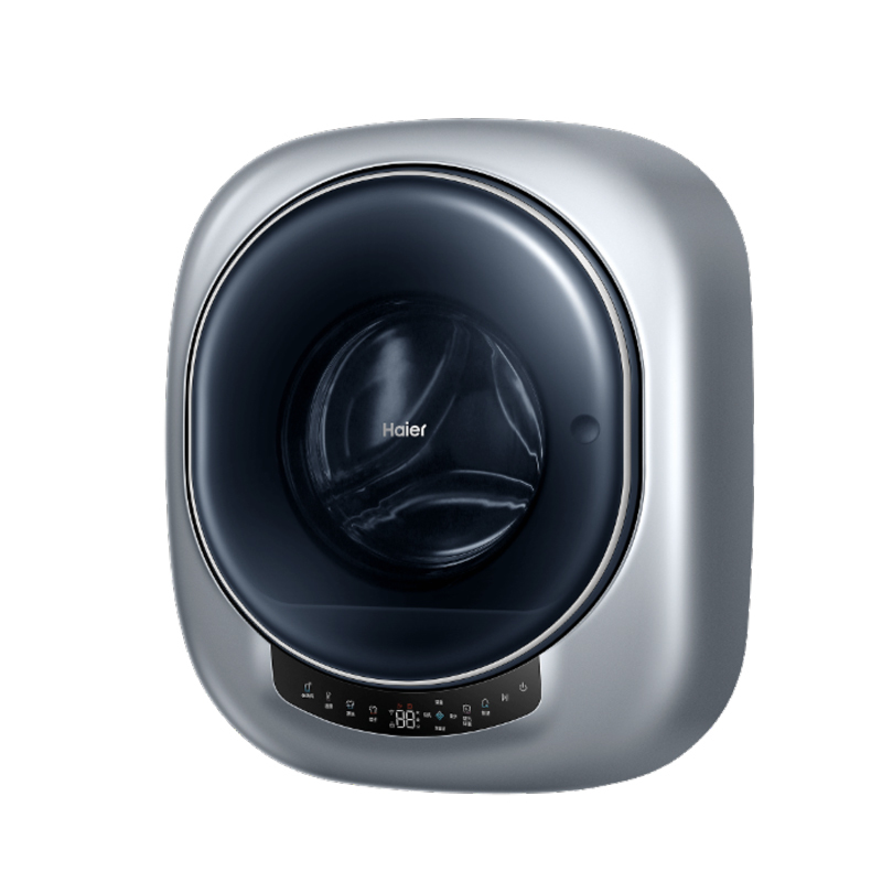 海尔(haier)3公斤壁挂滚筒全自动 洗烘一体 迷你洗衣机小 内衣洗衣机