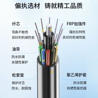博扬GYFTY-48B1.3 48芯室外非金属光缆 层绞式非铠装单模光纤线 管道光缆防强电击穿 100米 可定制长度