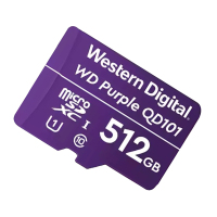 西部数据(WD)512GB TF卡 手机内存卡 行车记录仪/安防监控专用视频存储卡 耐用型CLASS 10