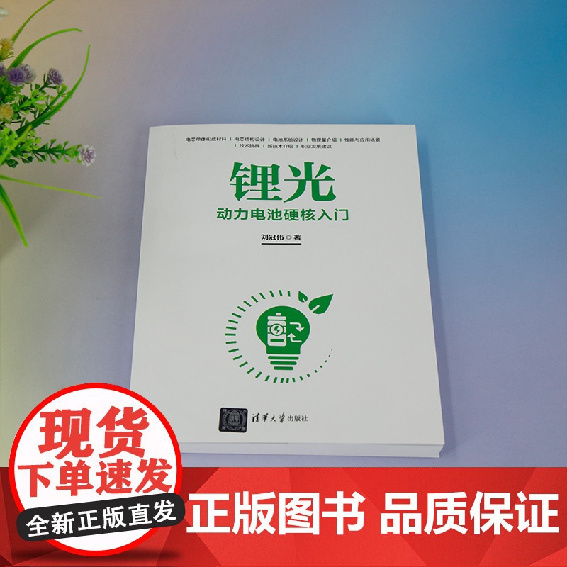 正版新书 锂光 刘冠伟 清华大学出版社 电动汽车 电池 管理高清大图