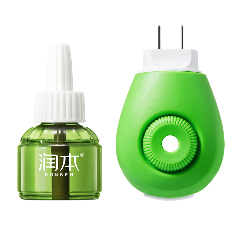 润本(RUNBEN) 蚊香液 45ml*5瓶+1器高清大图