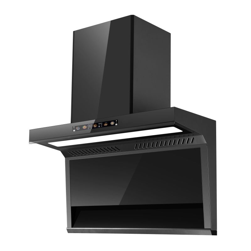 格丽诺(govevo)f72(语音小智)7字型油烟机 挥手操控 顶侧双吸 一键热