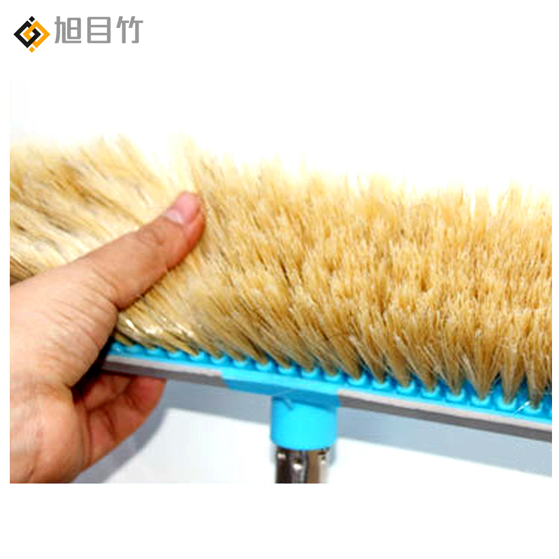 伸缩杆长柄刷子 1.3米钢杆+塑料板刷头 个高清大图