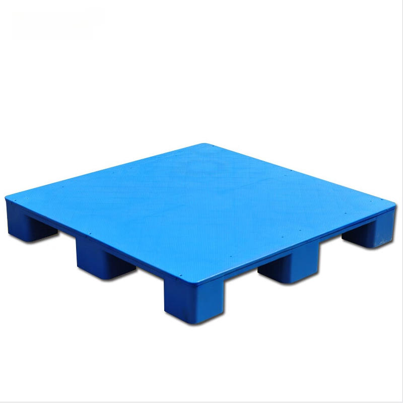 点小洁 九脚平板托盘 120×100×14cm 仓库货架防潮托盘叉车塑料托盘卡板栈板 塑料栈板 承重约600kg高清大图