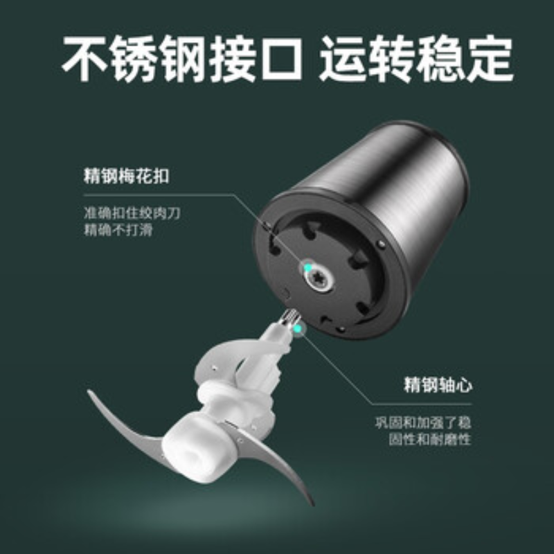 优益(Yoice) 多功能绞肉机 家用电动小型打肉馅搅菜碎菜蒜蓉料理机多功能搅拌神器高清大图