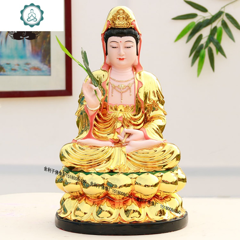 观音像，古銅製，時代物，高63cm，重8000克。 观音像，古銅製，時代物，高63cm，重8000克。
