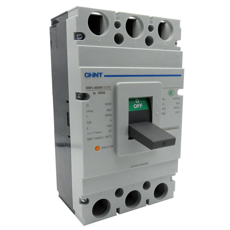 正泰 塑壳断路器NM1-400H/3300 350A 3P