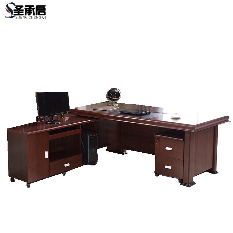 圣承启 班台桌 2.4m张高清大图