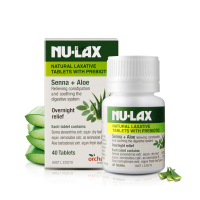 [3瓶装]澳洲Nu-lax 乐康片 乐康膏 润肠排毒 果蔬纤维 40粒 瓶装 膳食营养补充剂