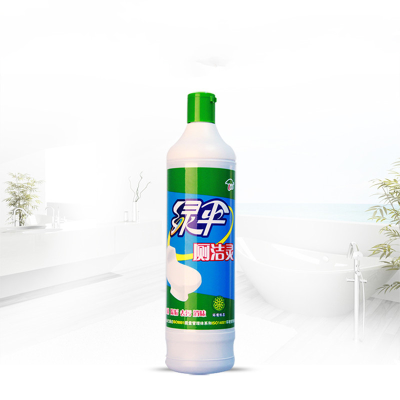 绿伞 除臭去味洁厕灵 550ml/瓶 厕所马桶清洁剂 洁厕液 24瓶/箱 单箱价格高清大图