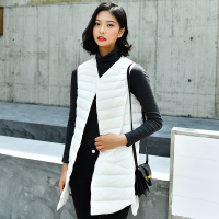 北极绒羽绒马甲女2019秋冬季新款韩版轻薄羽绒服马夹背心80