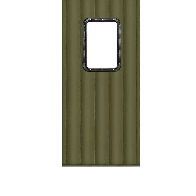 苏宁宜品推荐棉门帘90*200cm军绿色