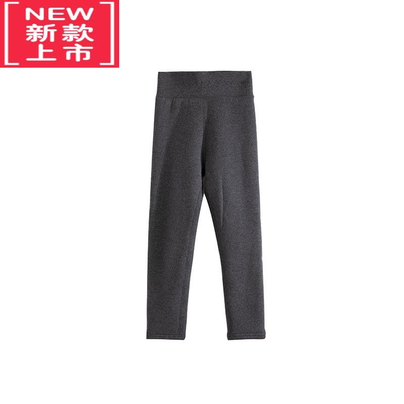 可莉允K姐 儿童羊羔绒打底裤 四色选舒适高弹保暖透气加绒高腰护肚保暖裤图片