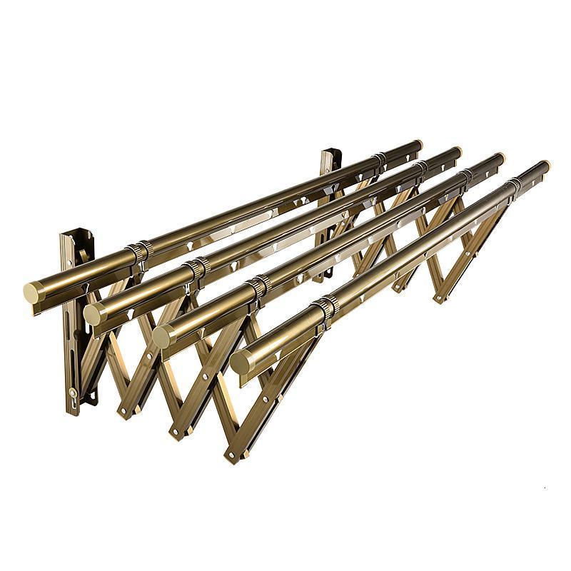 阳台伸缩晾衣架户外推拉家用晒衣架窗外折叠晾衣杆室外凉衣杆