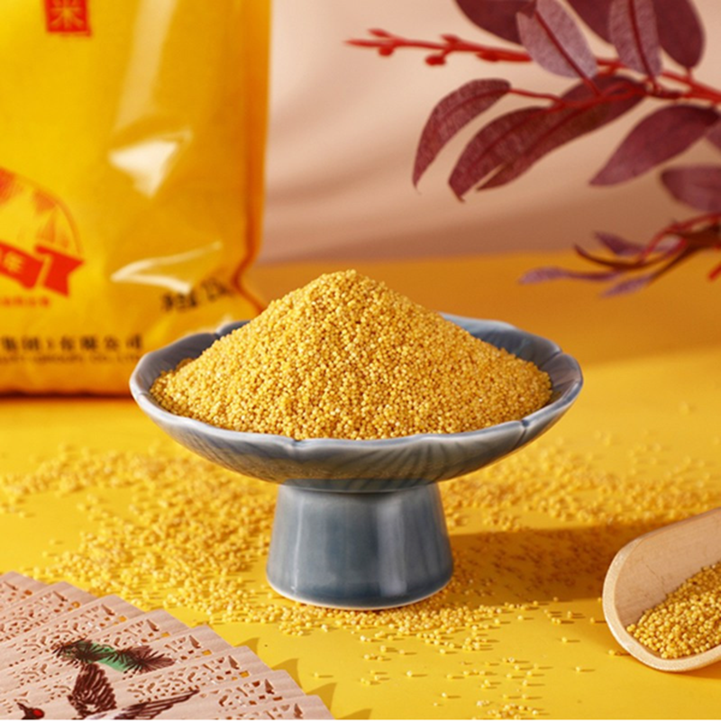 沁州牌 绿色小米 2.5kg 塑袋 货期5-10天高清大图