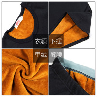 NanJiren【南极人】男女保暖内衣套装加绒加厚中青老年情侣款秋冬新款防寒发热加肥加大