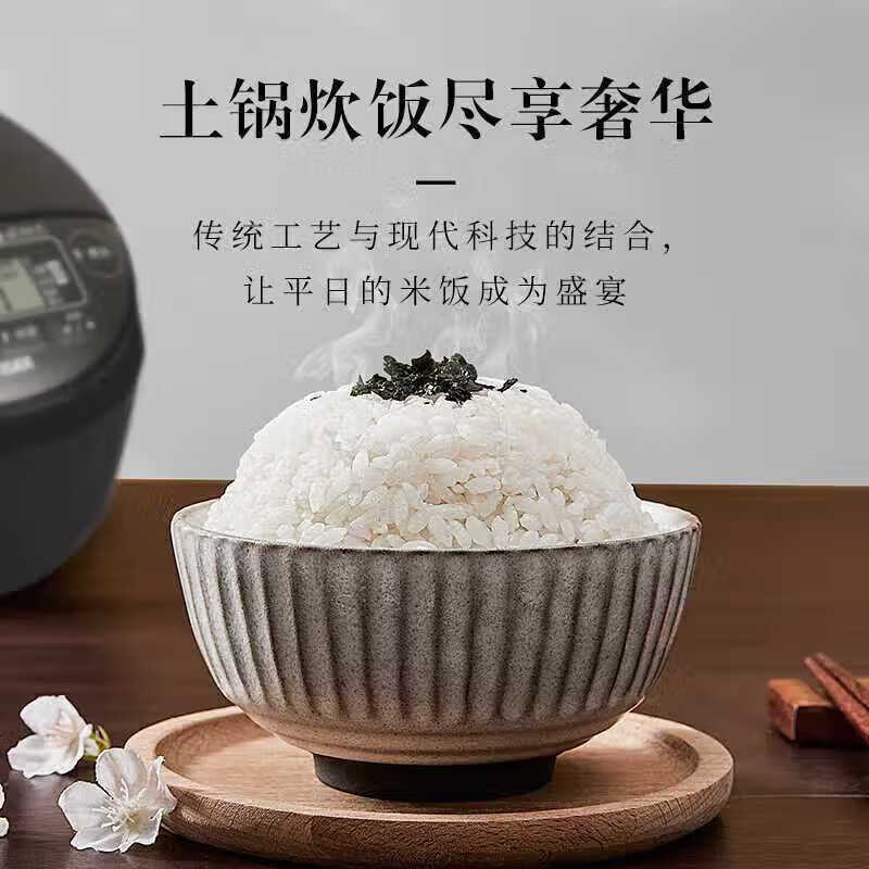 虎牌(tiger)压力IH涂层电饭煲JPM-H10C 黑色 3L高清大图