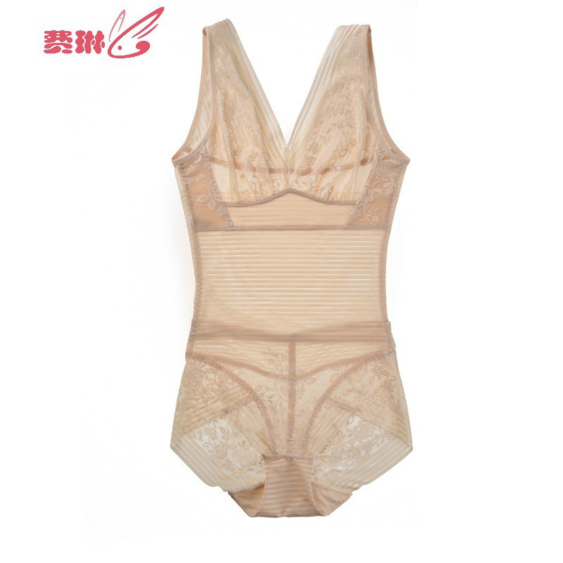 后新款脱式连体超薄美体塑身衣女收腹束腰提臀塑形内衣费琳