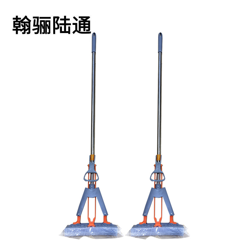 翰骊陆通 不锈钢杆海绵拖把 28cm 把高清大图