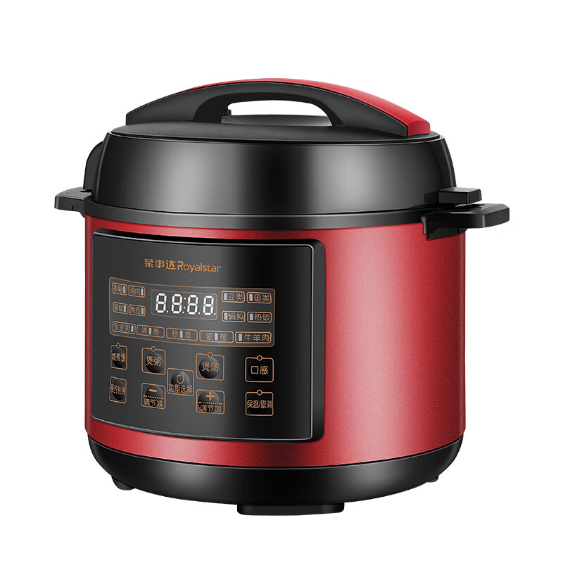 荣事达(Royalstar) YDG50-100A170 电压力锅 5L(单位:台)红色高清大图