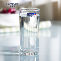 Luminarc法国弓箭(ARC) 乐美雅透明玻璃杯水杯饮料杯茶杯啤酒杯套装270ML(两只装)J0052不保温
