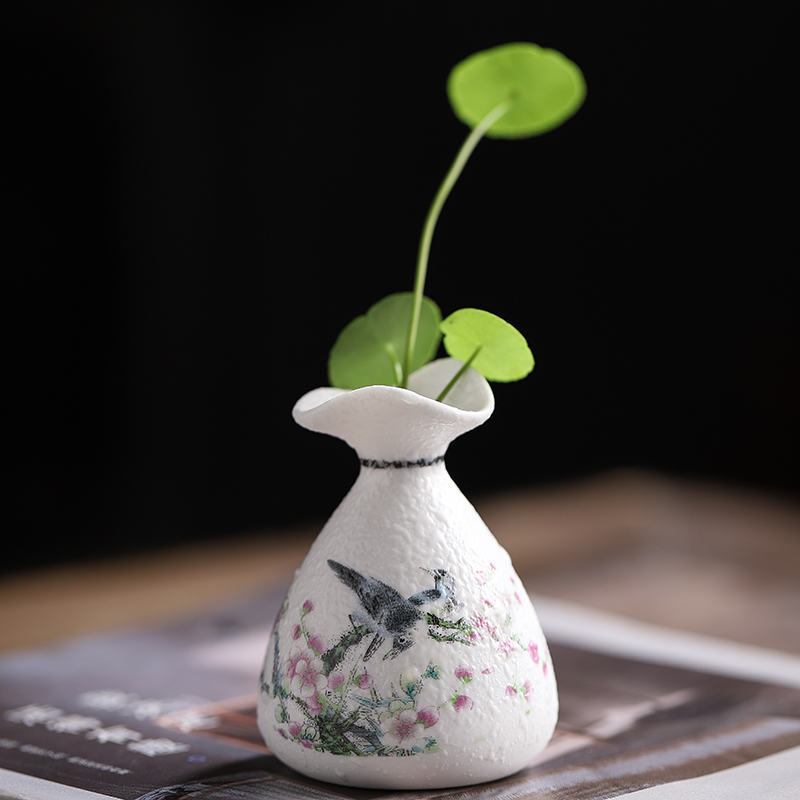 苏氏陶瓷(SUSHI CERAMICS) J0259 鸟语花香茶具套装(茶杯茶壶雪花器) 十件套 (单位:套)高清大图