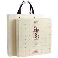 2018年鹏翔紧压白茶茶叶陕西西乡特产紧压贡眉茶叶茶饼礼盒装200g