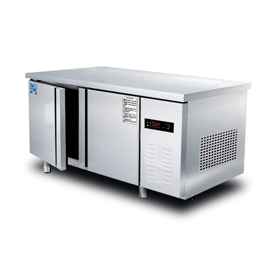 瑞宇牌不锈钢冷藏操作台1800*800*800+150mm/温度范围-2~12℃/220V