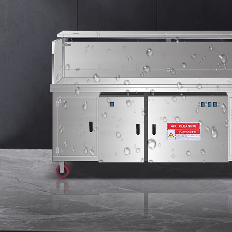 厨卫电器生活电器>厨房小家电>商用无烟烤炉车>花田趣>花田趣净化烧烤