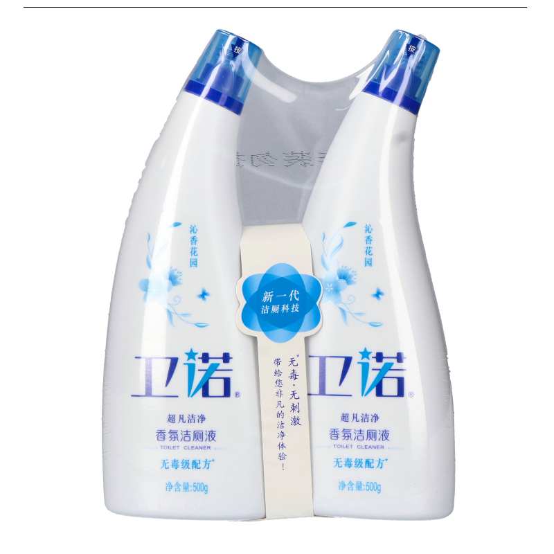 蓝月亮沁香花园 超凡洁净香氛洁厕液 500g*2瓶