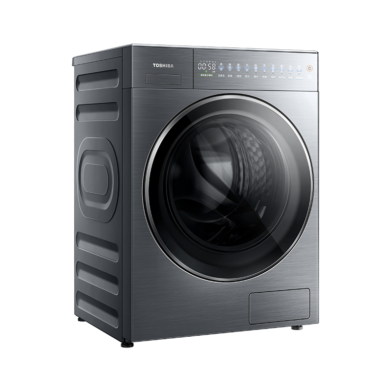 东芝(TOSHIBA)纯平全嵌10公斤滚筒洗衣机UFB超微泡深入纤维 澎湃巨浪洗纳米粒子鲜衣DG-10T25B