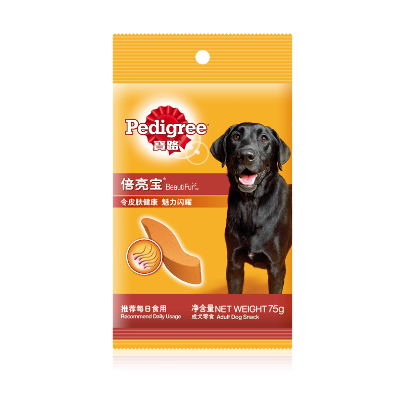 宝路倍亮宝 成犬宠物零食 75g**12包