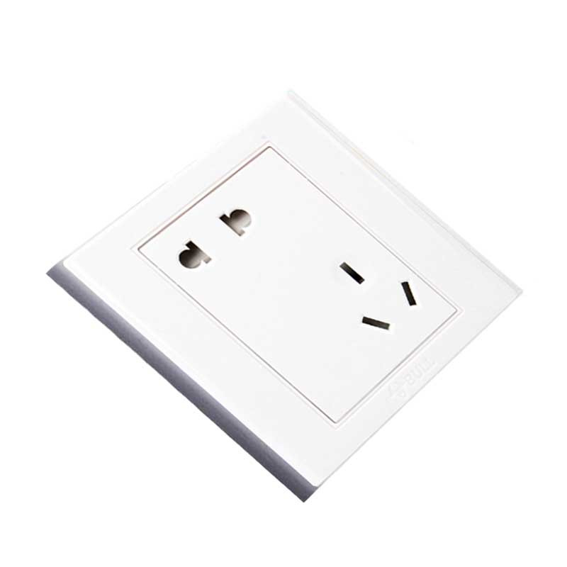 公牛bull插座g05系列五孔86型二三插五孔电源插座开关