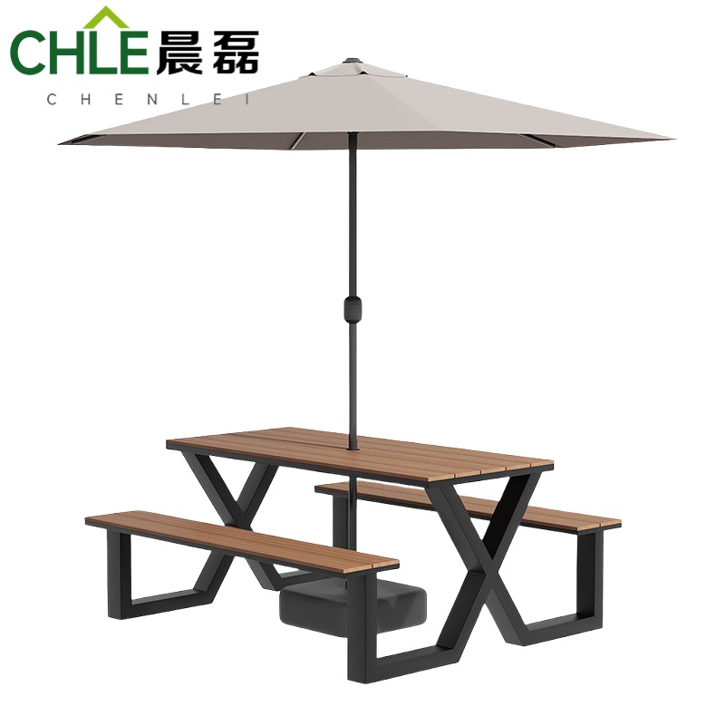 晨磊户外桌椅组合160*140*75cm/组