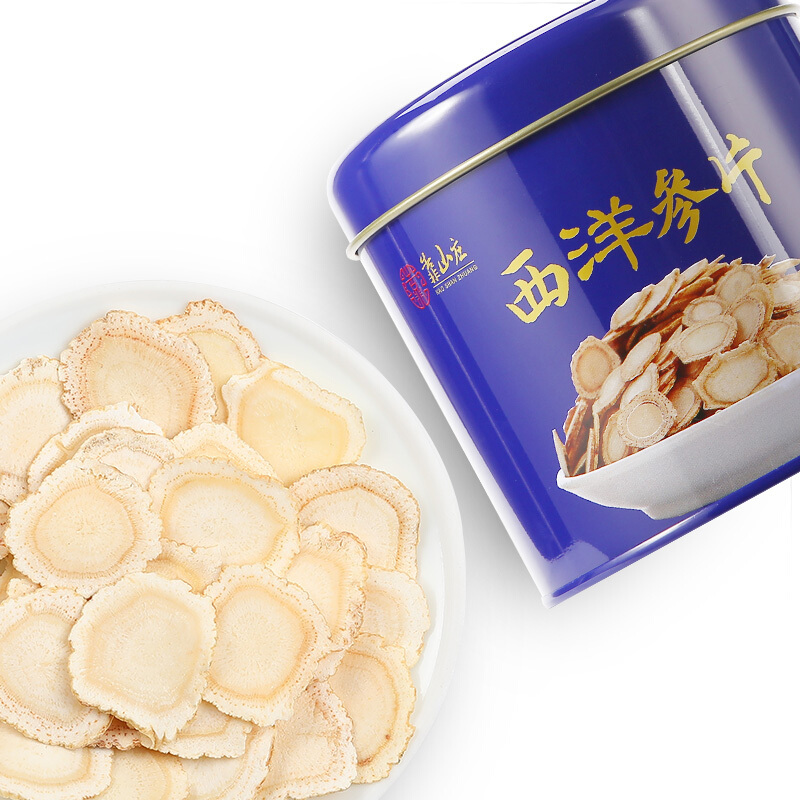 1 8 2 5cm 100g 靠山庄西洋参片西洋参含片西洋参切片人参花旗参片西洋参含片西洋参报价 参数 图片 视频 怎么样 问答 苏宁易购