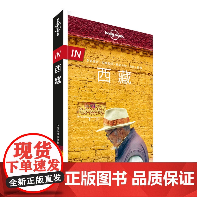 西藏 孤独星球Lonely Planet旅行指南系列 神的孩子都要去拉萨 318国道路书 西藏旅行 地图自助游攻略高清大图
