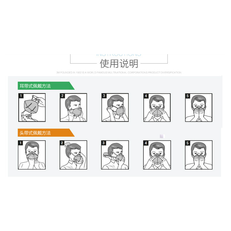 3M 6100 半面型防护面具(小号)