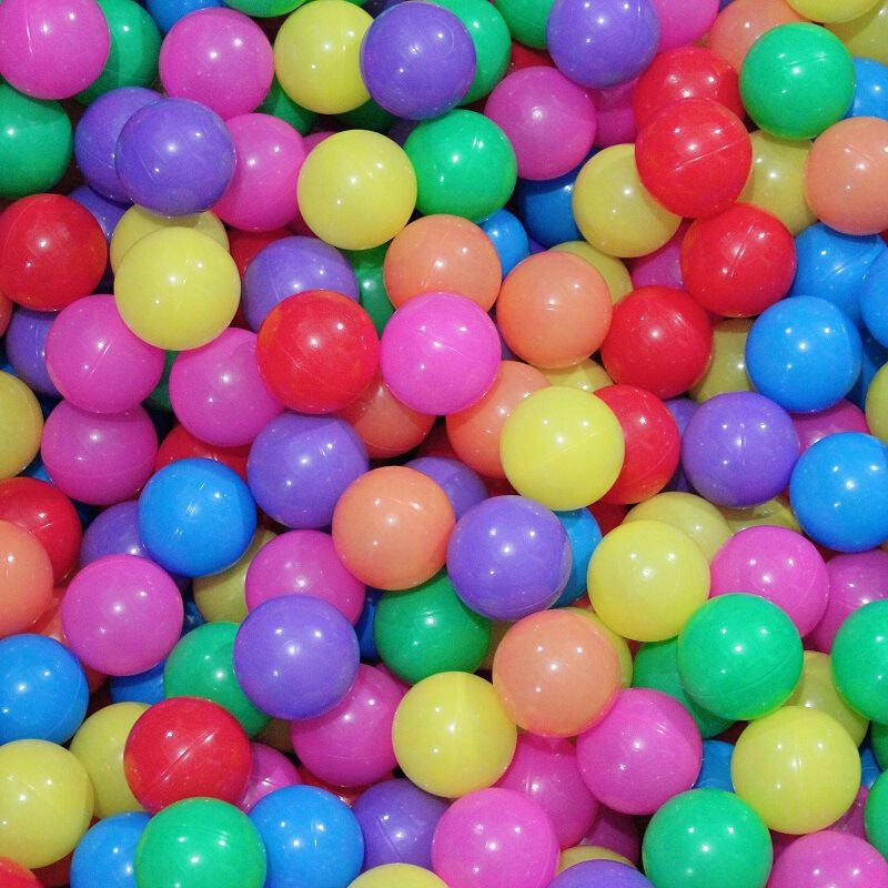 海洋球池围栏室内家用宝宝波波池儿童彩色海洋球玩具小孩123岁6海洋球