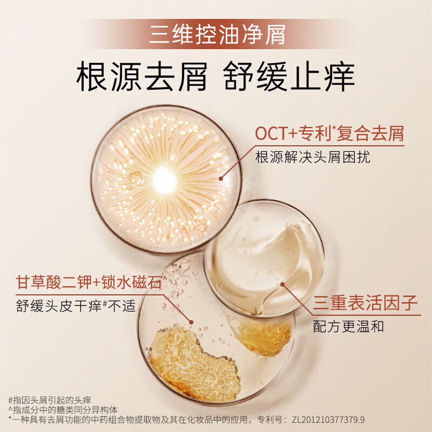 滋源无硅油茶籽洗发水控油清爽蓬松去屑止痒洗头膏护发防断洗发露 茶籽去屑洗发水535+护发素535ml高清大图