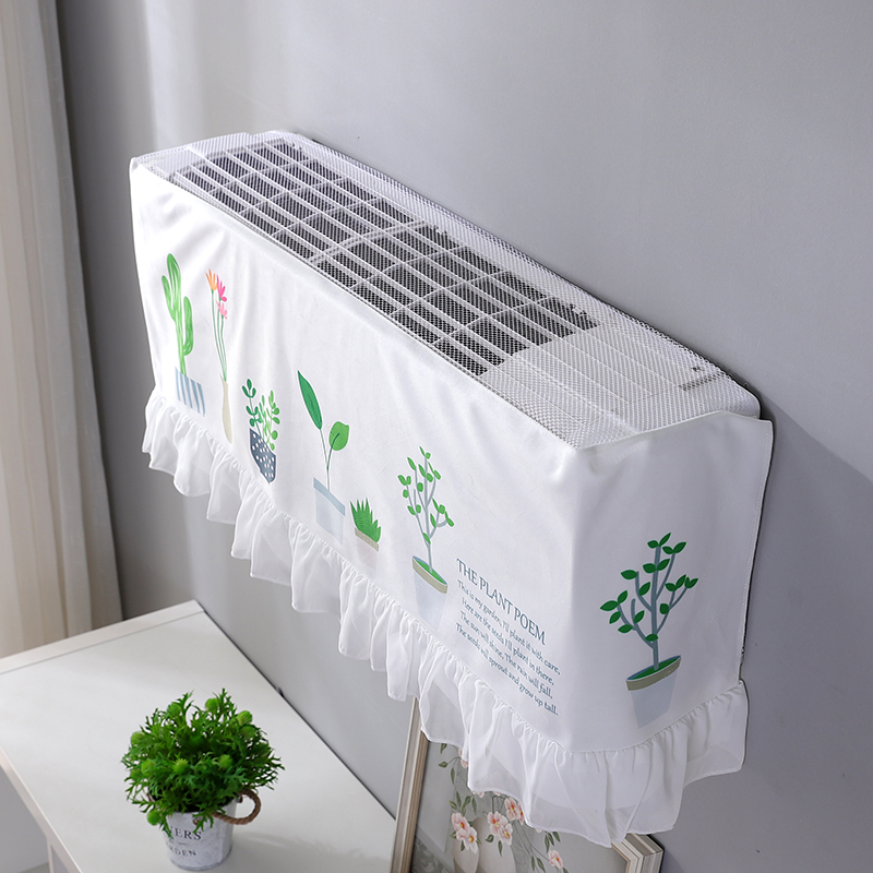 家柏饰(CORATED)空调防尘罩 空调罩套 开机不取挂式挂机空调套简约空调挡风帘 繁星 2p(92厘米以内)开机不取高清大图