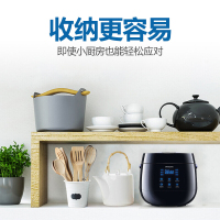 飞利浦（Philips）电饭煲HD3160家用迷你智能预约电饭锅底盘加热不粘涂层内胆2L太空黑可制作酸奶HD3060升级