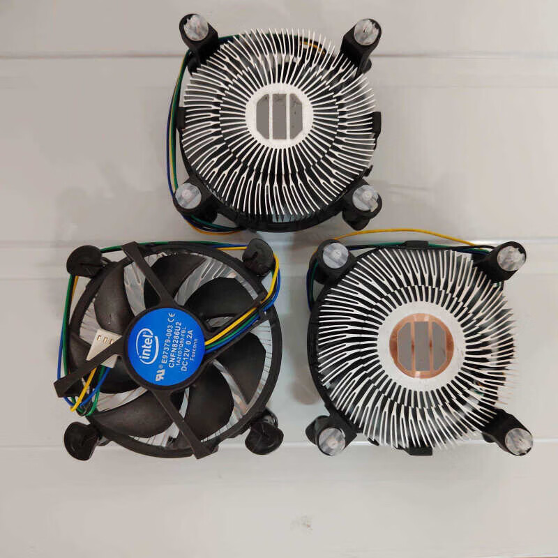 CPU风扇\intel英特尔铜芯风扇/1200针脚高清大图