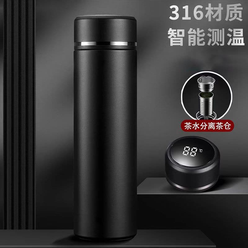 艾逸瑶选 CJ-21066 500ML 雅仕商务温显杯 (计价单位:个) 黑色图片