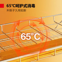 德玛仕(DEMASHI)紫外线消毒柜家用大容量立式奶瓶刀具砧板菜板茶杯餐具消毒碗柜XDZ198F-1