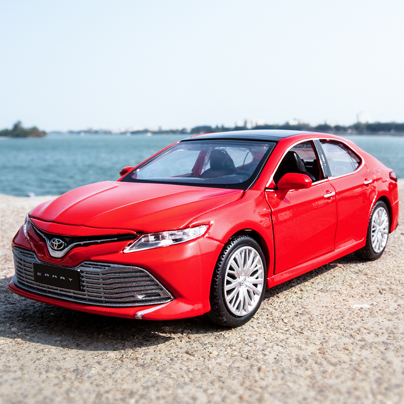 丰田凯美瑞车模8代仿真合金玩具金属汽车模型摆件八代轿车4s店