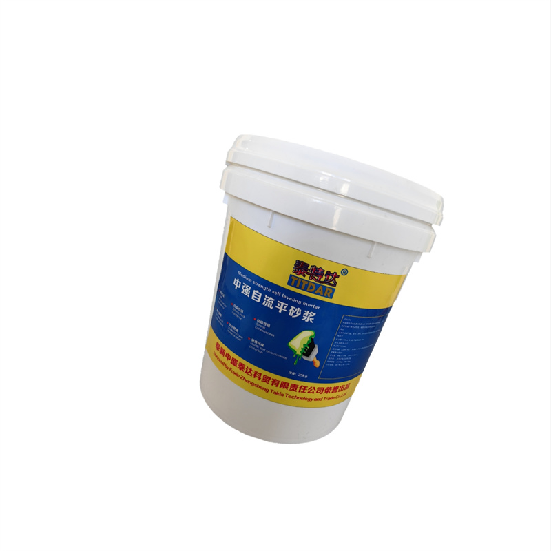 泰特达 中强自流平砂浆 灰色25KG 桶高清大图